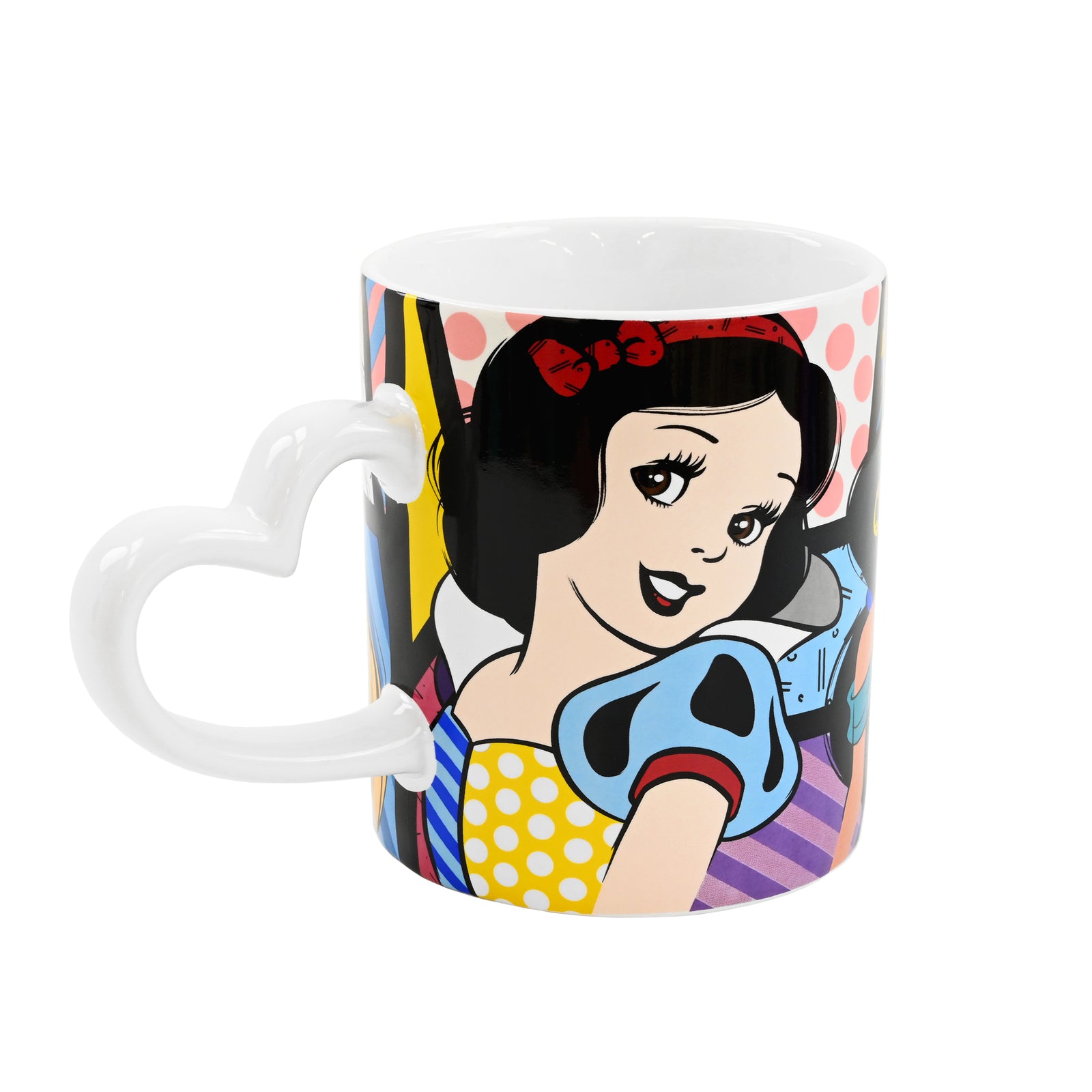 Princess Mug - Snow White, Jasmine, Belle, Rapunzel - Disney By Britto