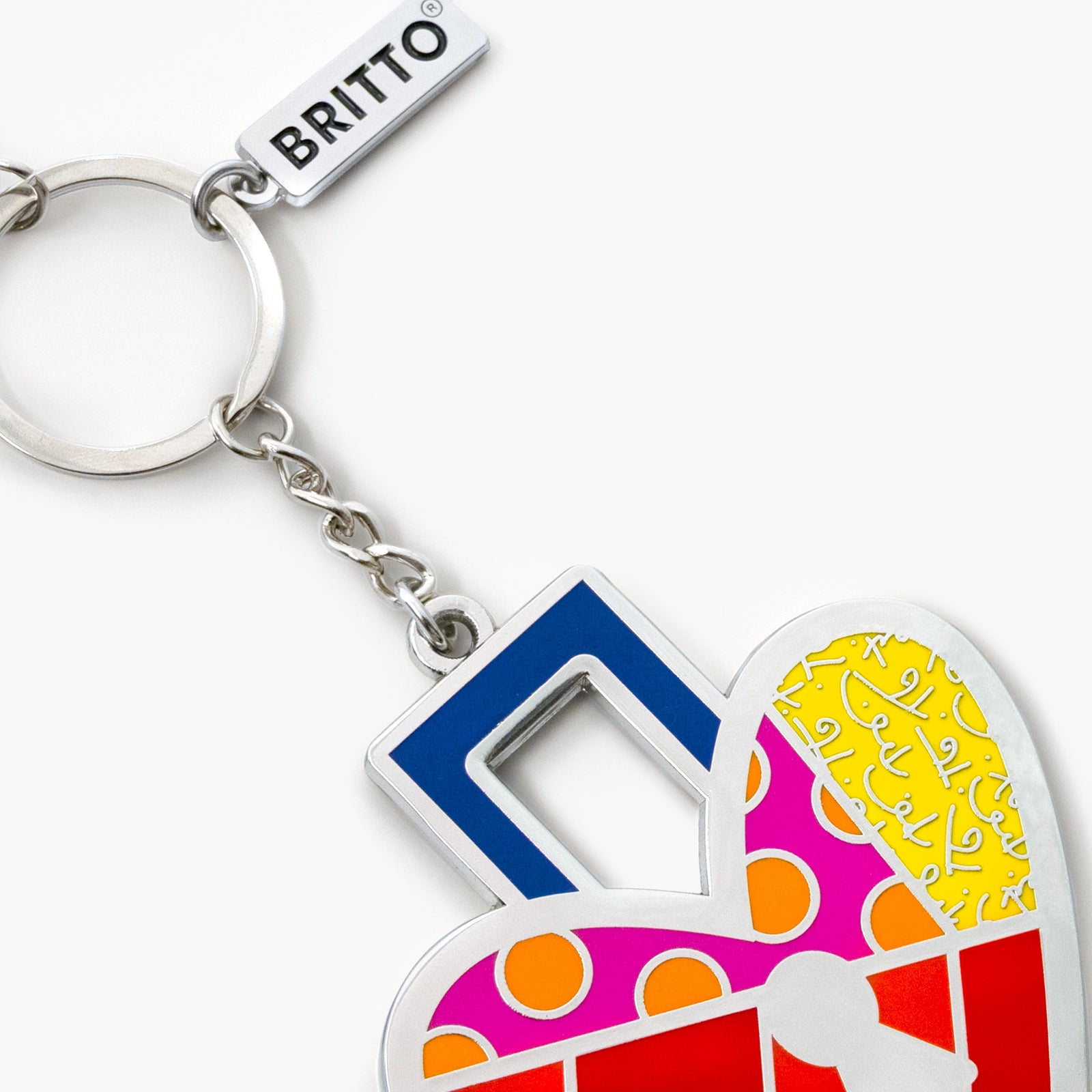 Lock Of Love Britto Keychain