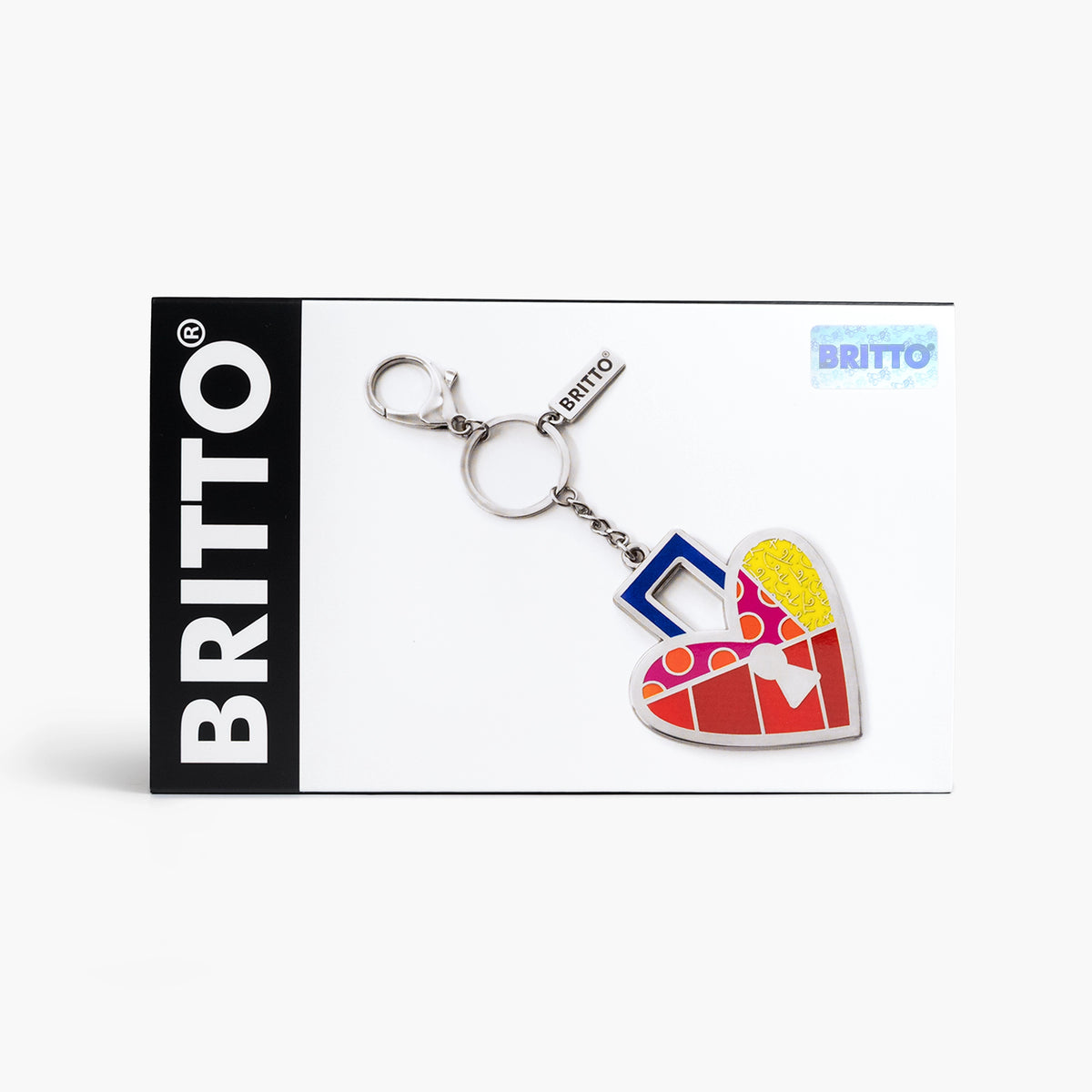 Lock Of Love Britto Keychain