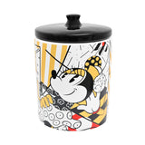 MICKEY & MINNIE COOKIE JAR - Black & Gold - Disney by Britto