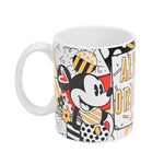 MICKEY & MINNIE MUG - Black & Gold - Disney by Britto