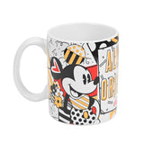 MICKEY & MINNIE MUG - Black & Gold - Disney by Britto