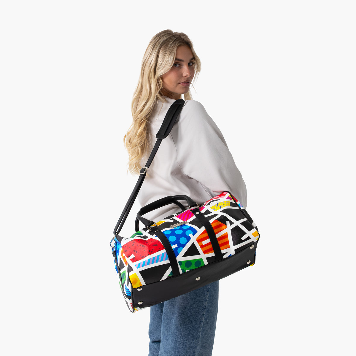 Night Landscape Britto Duffle Bag