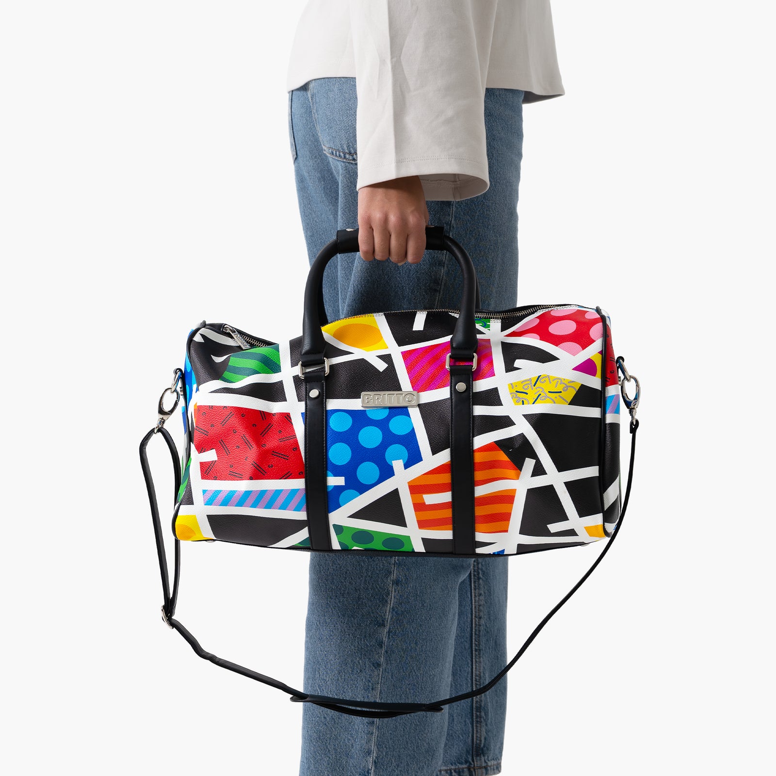 Night Landscape Britto Duffle Bag