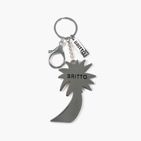 Palm Tree Britto Keychain & Bag Charm