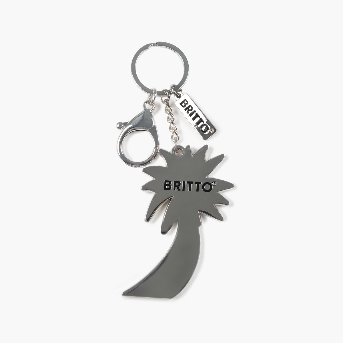 Palm Tree Britto Keychain & Bag Charm
