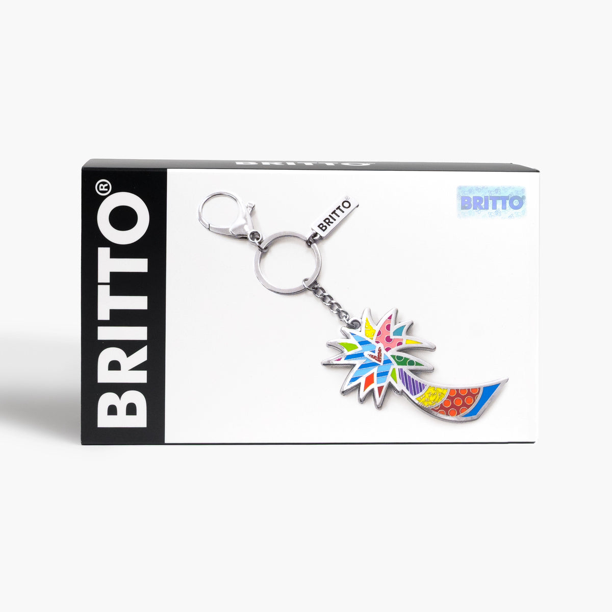 Palm Tree Britto Keychain & Bag Charm