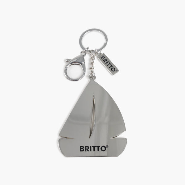 Sailboat Britto Keychain & Bag Charm