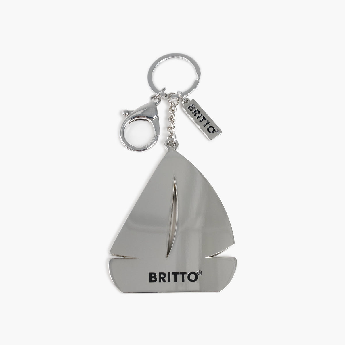 Sailboat Britto Keychain & Bag Charm