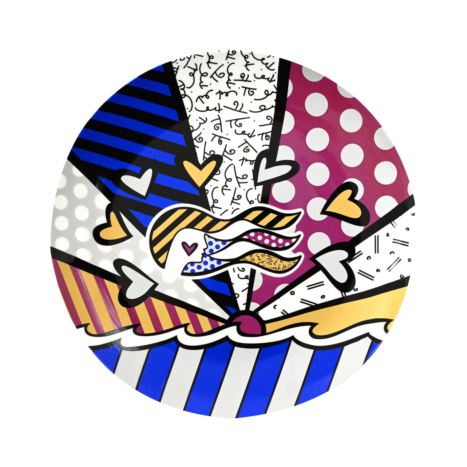 SHOW PLATE (SEA WITCH) - LOVE by BRITTO®