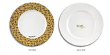 DINNER PLATE - LOVE by BRITTO® (GOLD/BLACK)