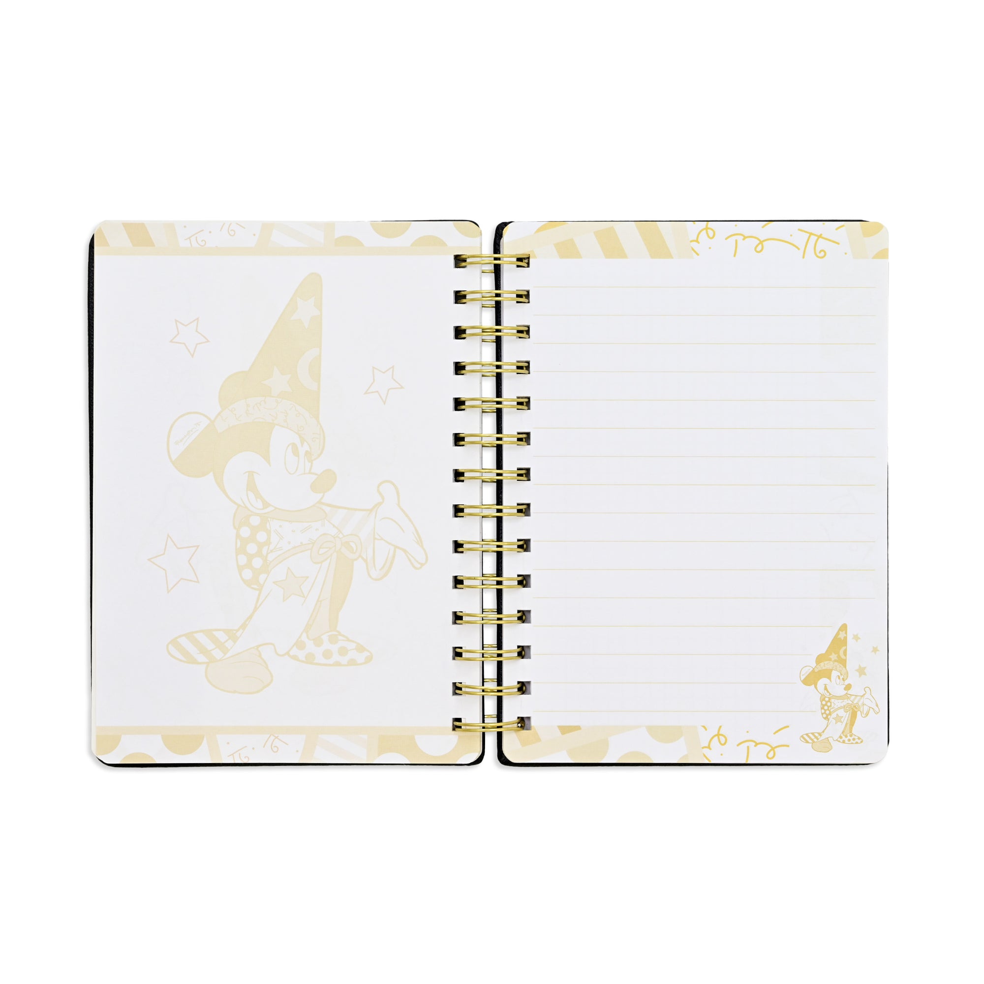 Sorcerer Mickey Notebook - Black & Gold - Disney by Britto - Shop