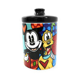 MICKEY AND PLUTO COOKIE JAR - Disney by Britto