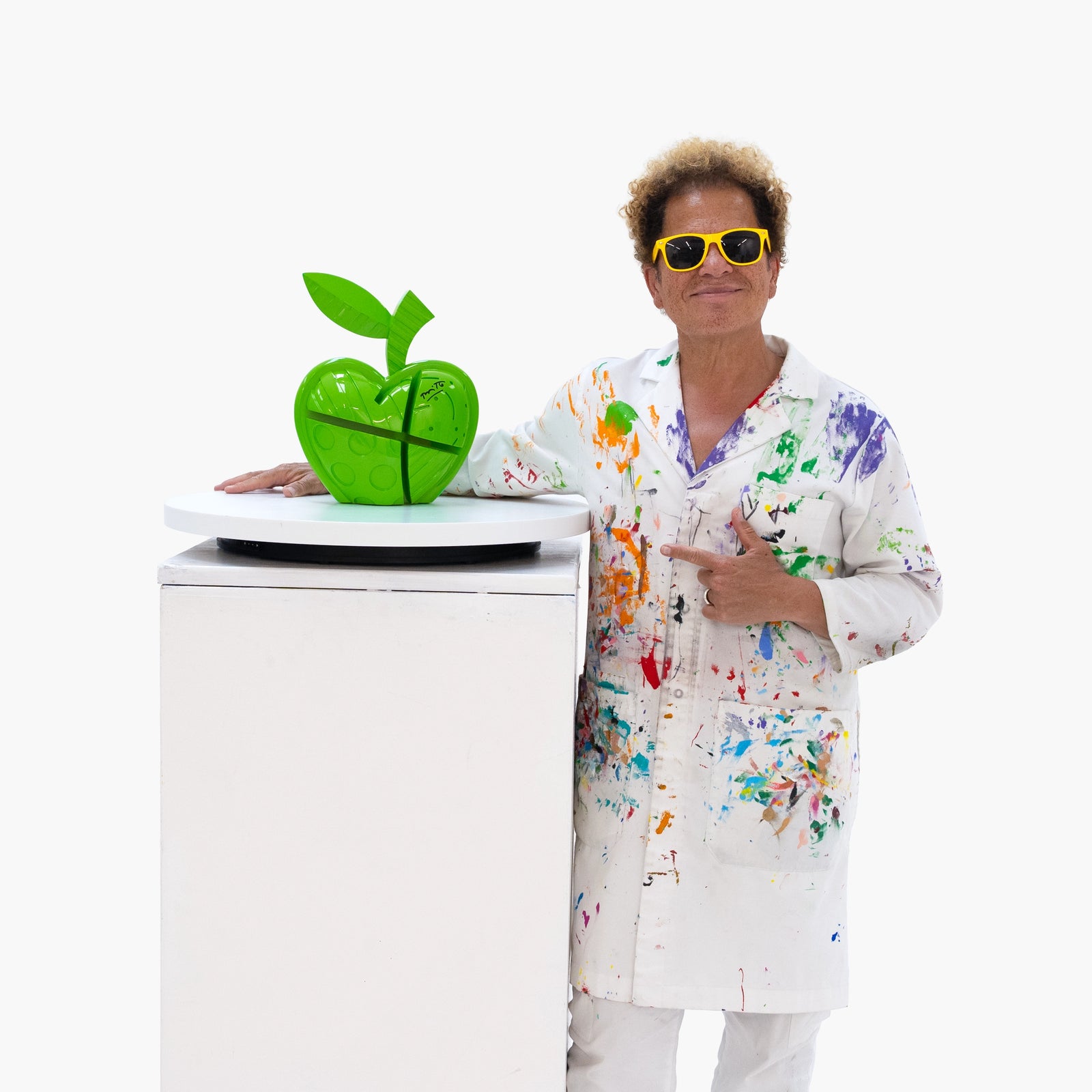 Apple (Green) - Limited Edition Sculpture