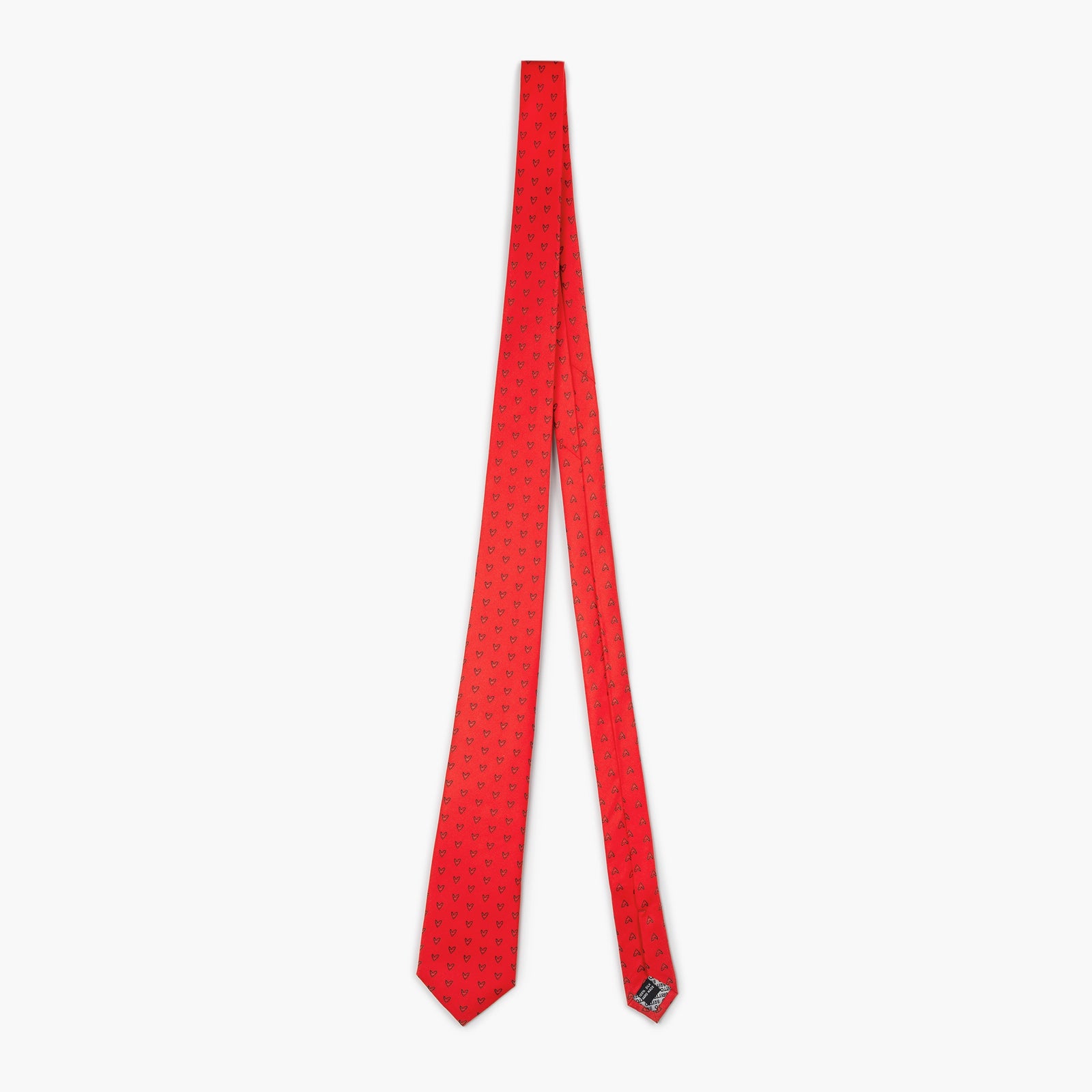 Red Hearts (Red) Britto Tie