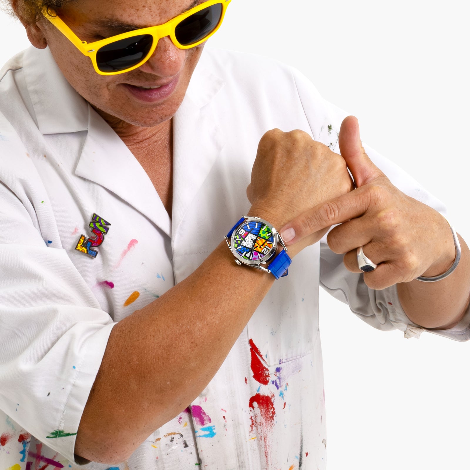 Colorful Landscape Britto Watch