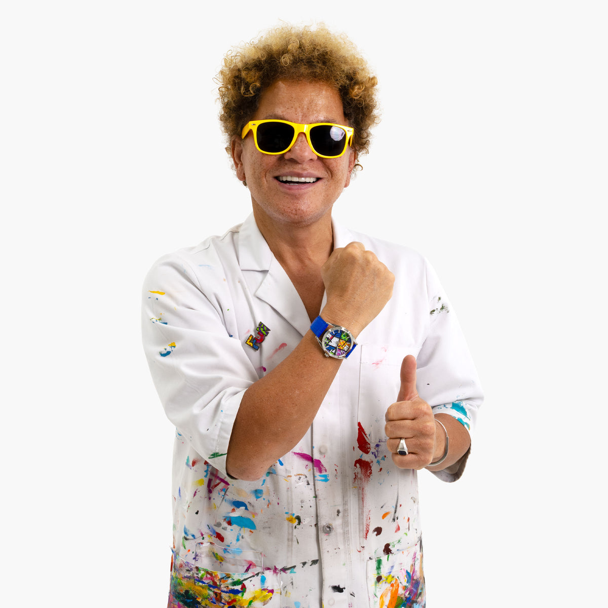 Colorful Landscape Britto Watch