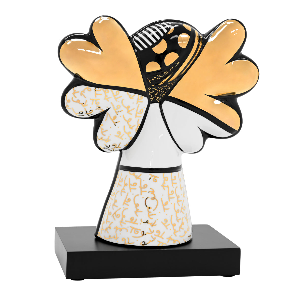 Golden Faith - Britto Fine Porcelain Collectible