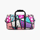 Pink & Teal Landscape Britto Duffle Bag