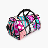 Pink & Teal Landscape Britto Duffle Bag