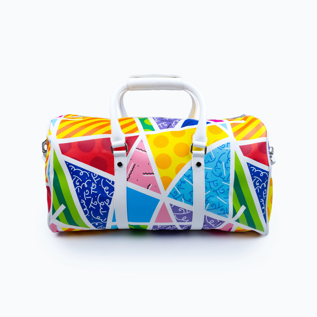 Baby Blue Landscape Britto Duffle Bag