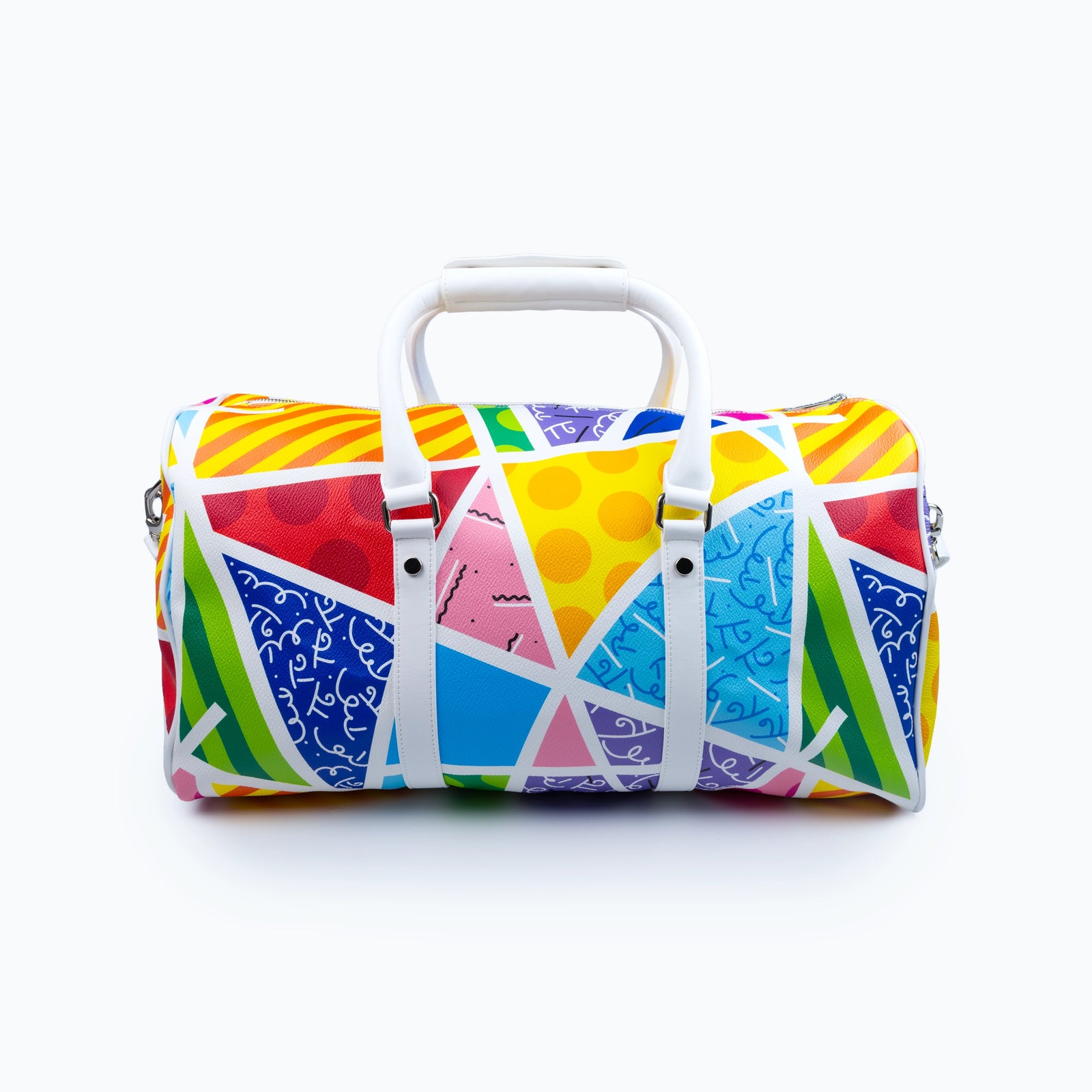 Baby Blue Landscape Britto Duffle Bag