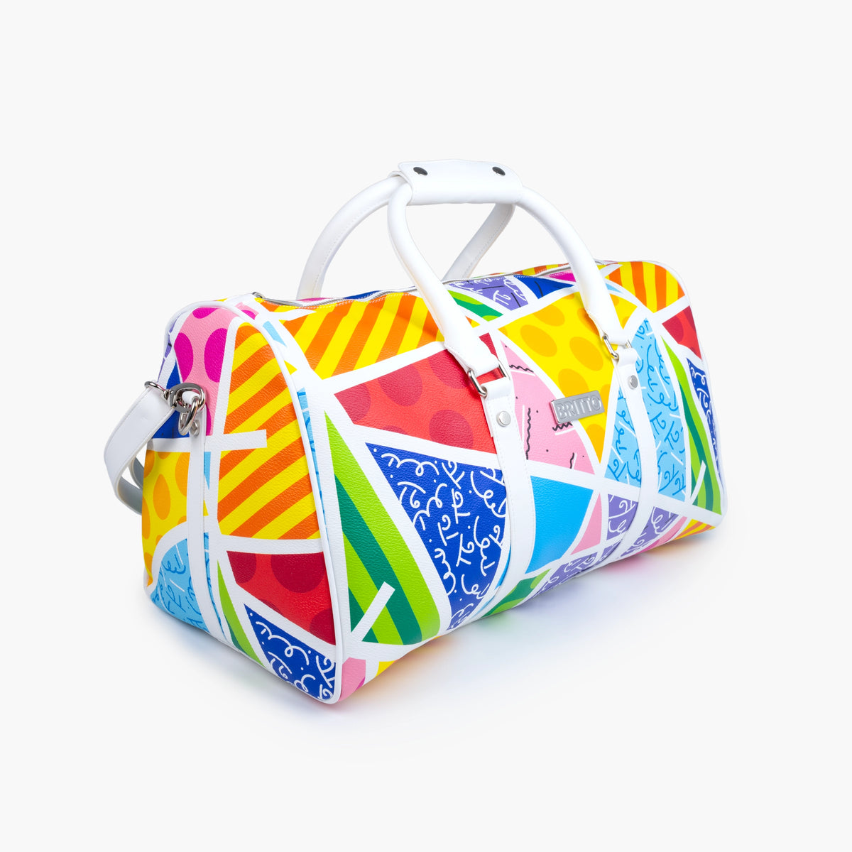 Baby Blue Landscape Britto Duffle Bag