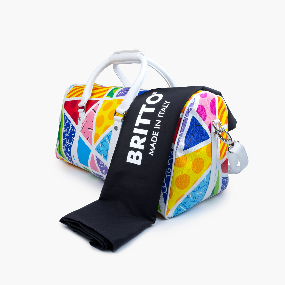 Baby Blue Landscape Britto Duffle Bag