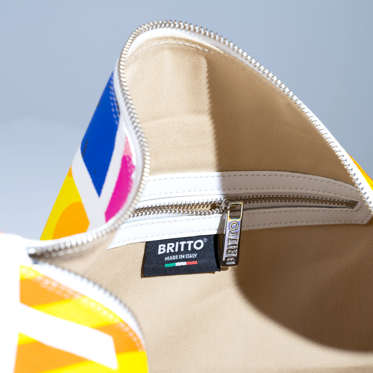 Baby Blue Landscape Britto Duffle Bag