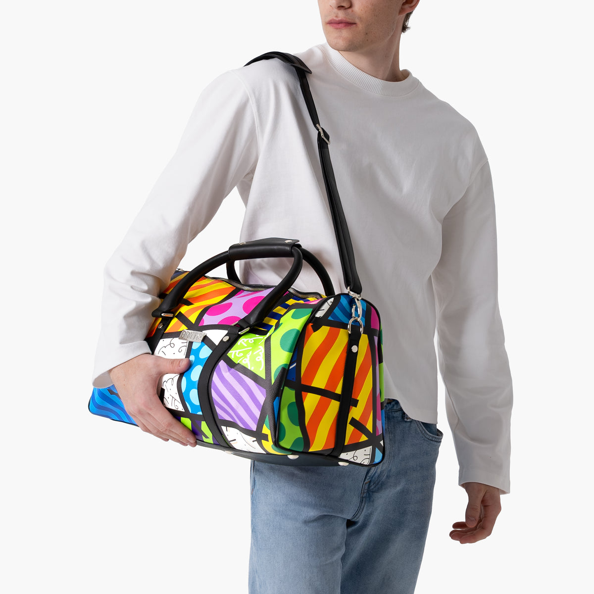 Colorful Landscape Britto Duffle Bag