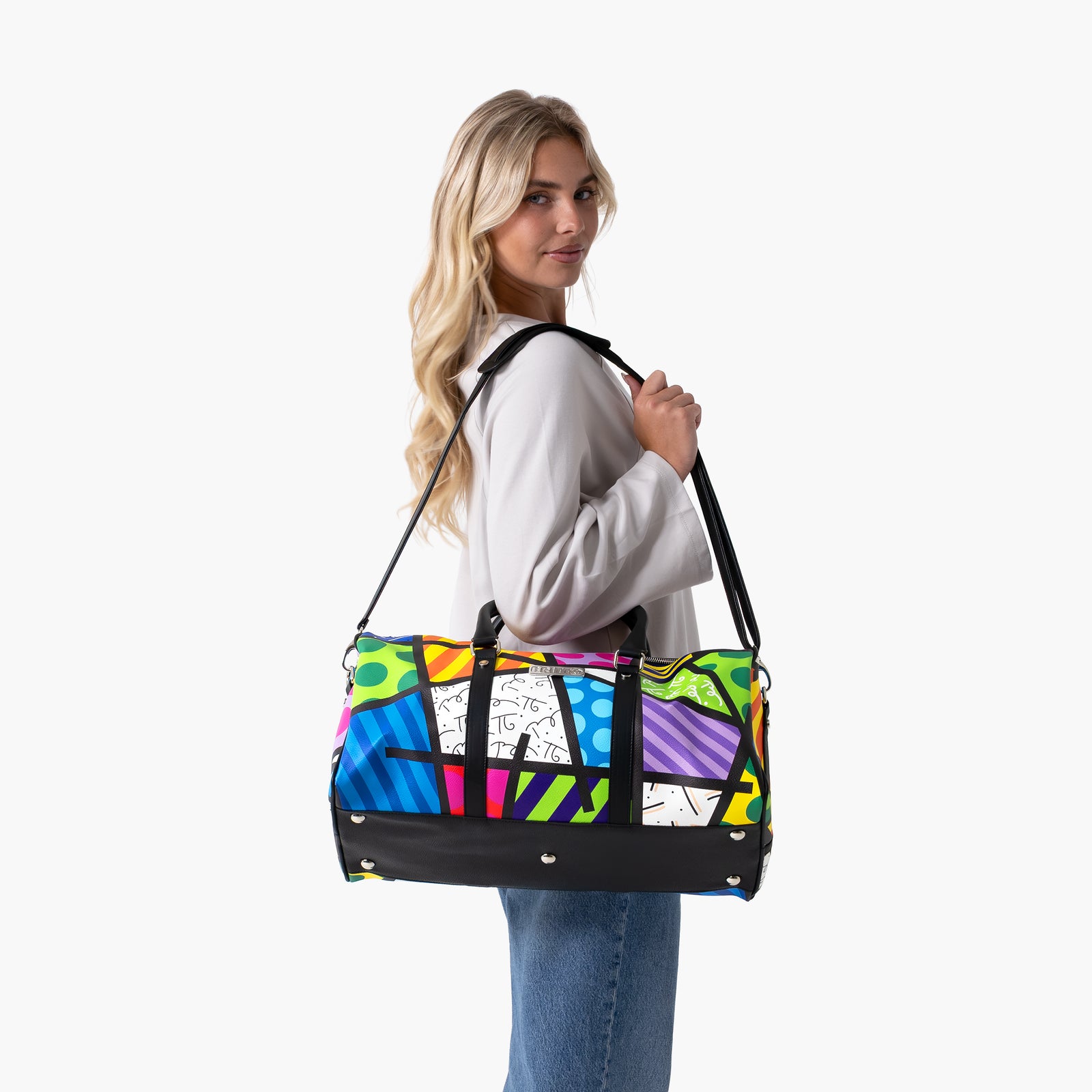Colorful Landscape Britto Duffle Bag