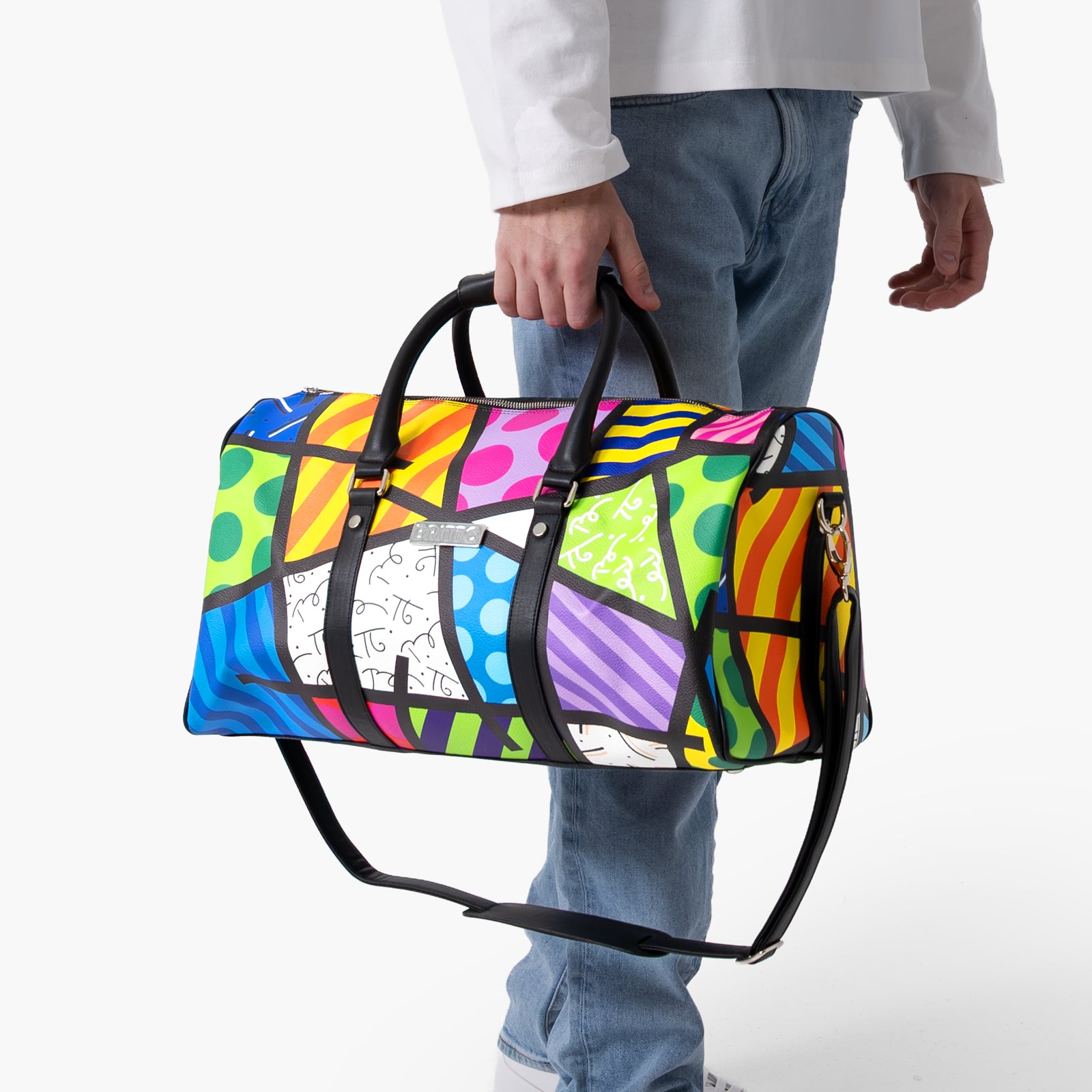 Colorful Landscape Britto Duffle Bag
