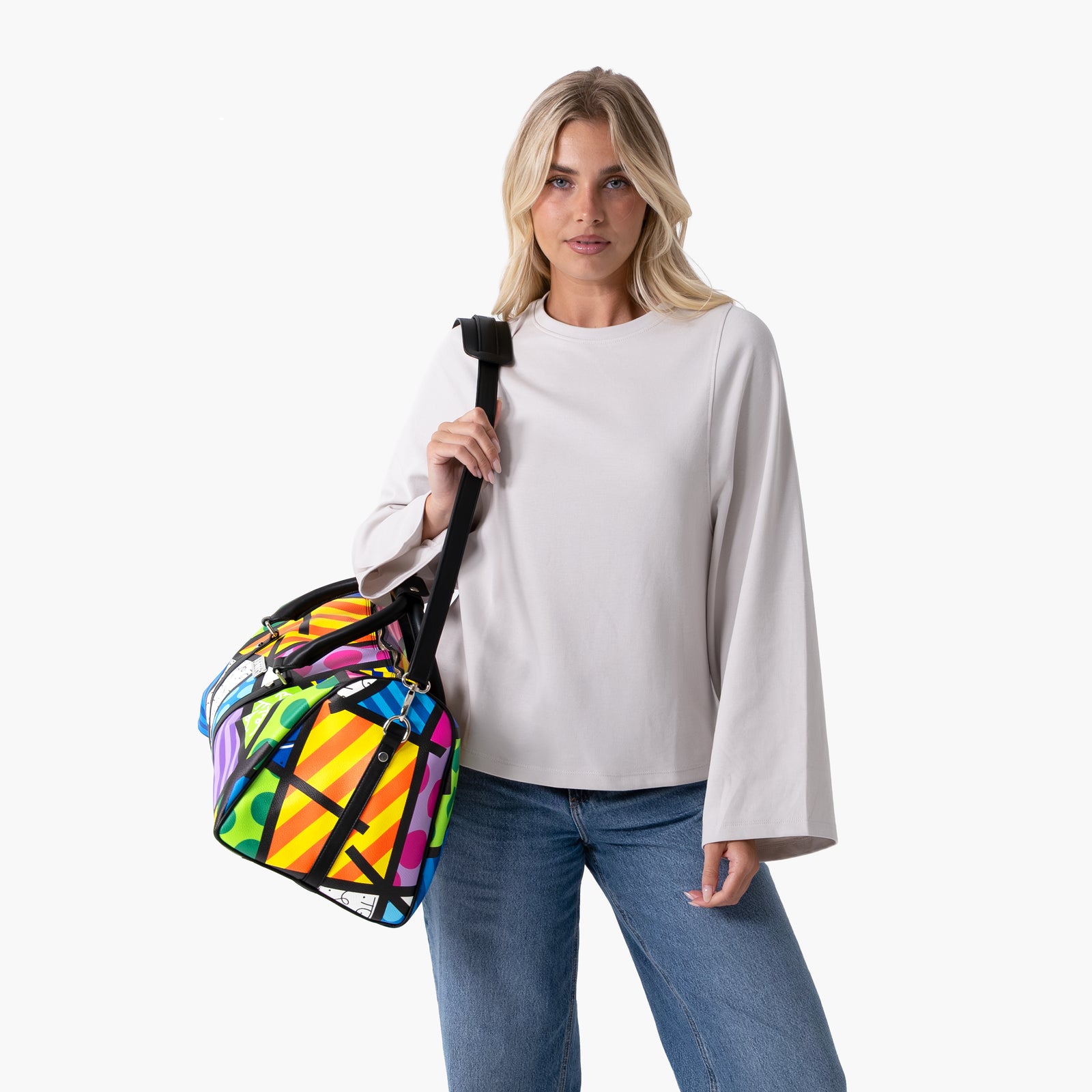 Colorful Landscape Britto Duffle Bag