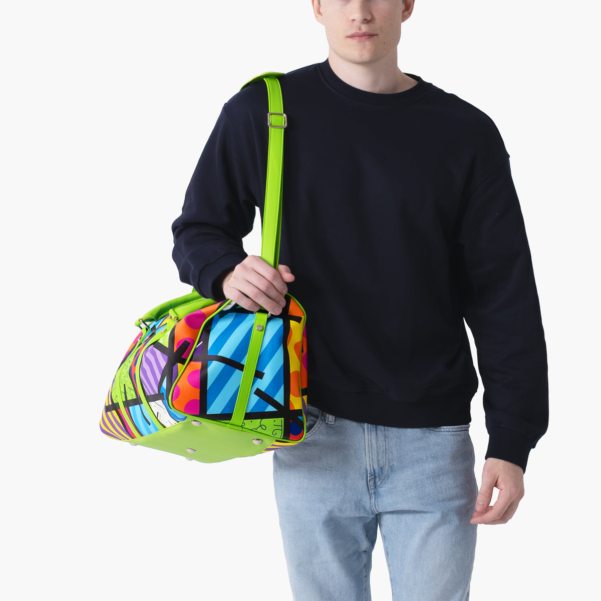 Green Landscape Britto Duffle Bag