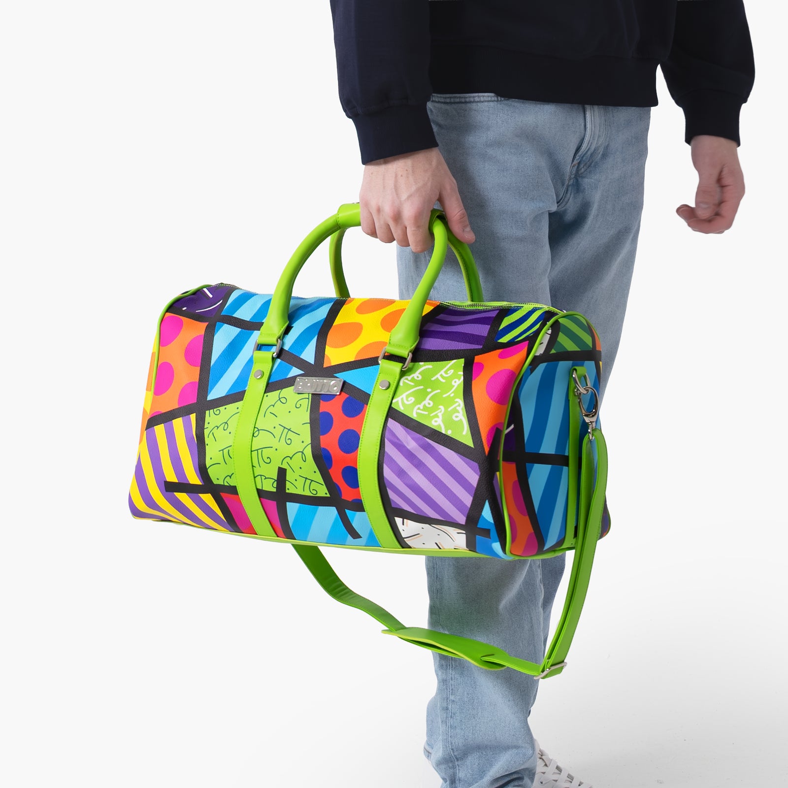 Green Landscape Britto Duffle Bag