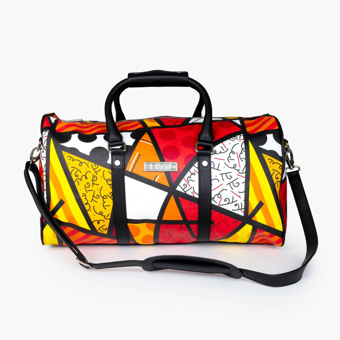 Red Landscape Britto Duffle Bag