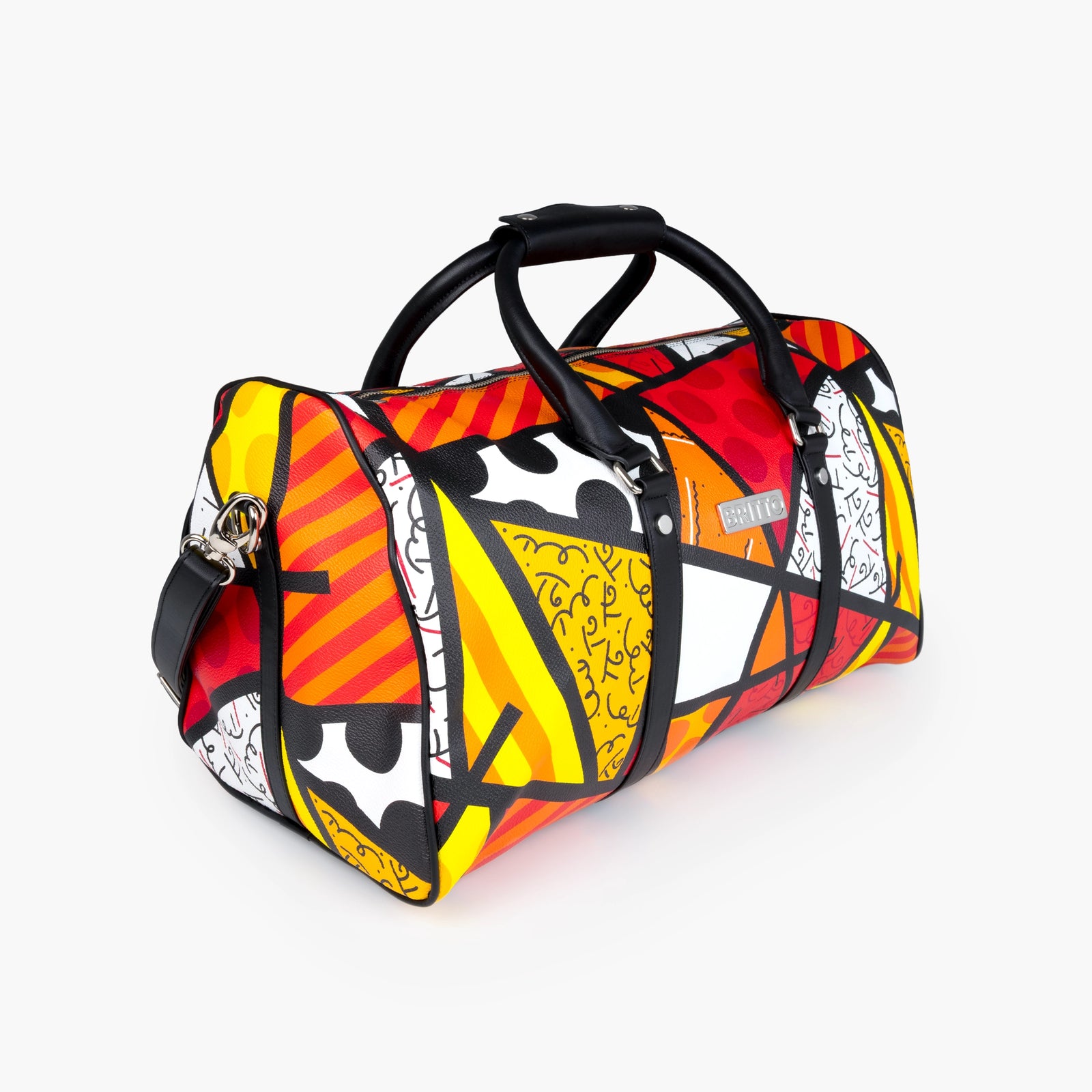 Red Landscape Britto Duffle Bag
