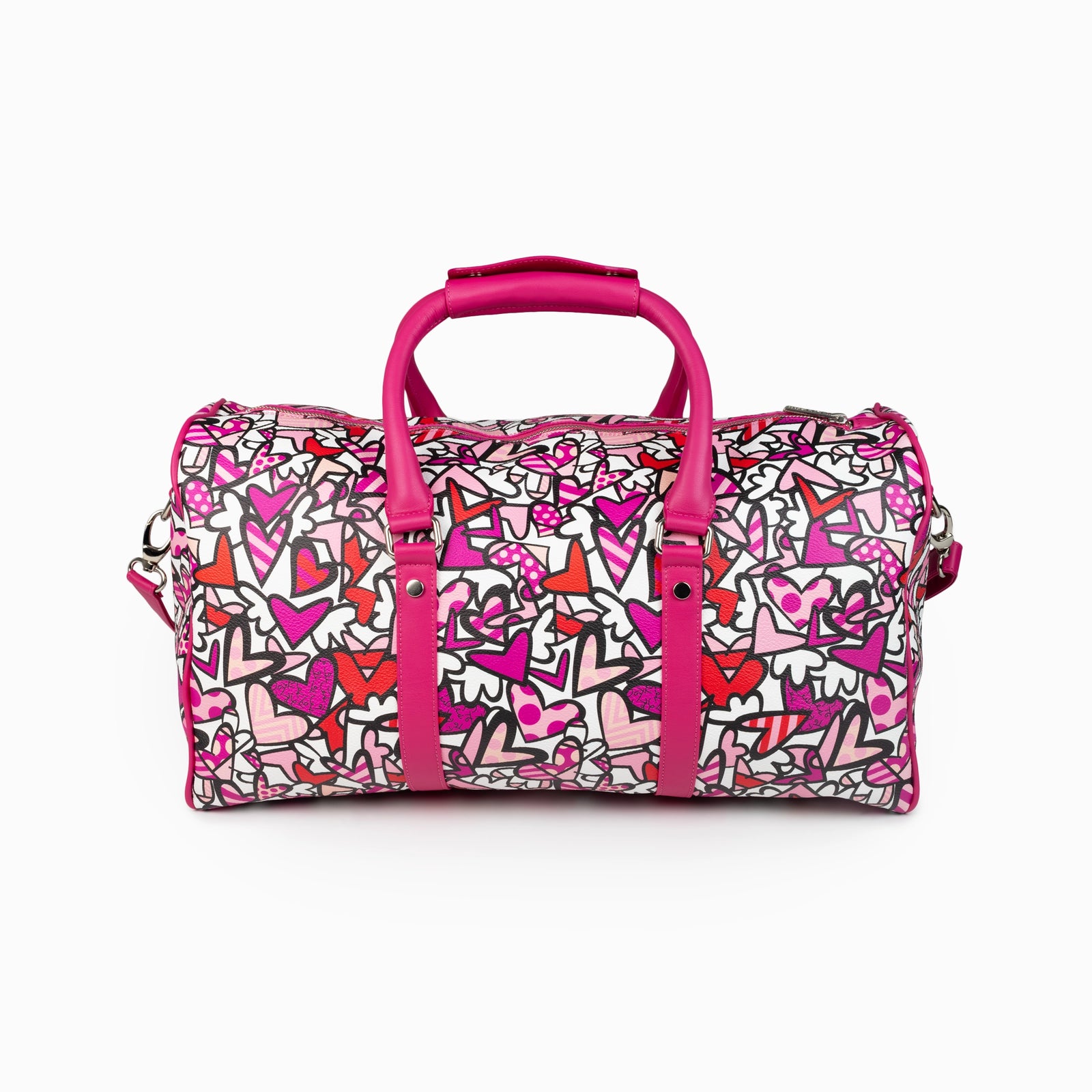 Alive Pink Britto Duffle Bag