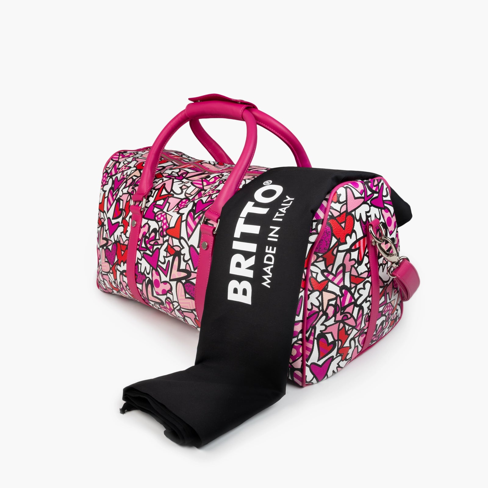 Alive Pink Britto Duffle Bag