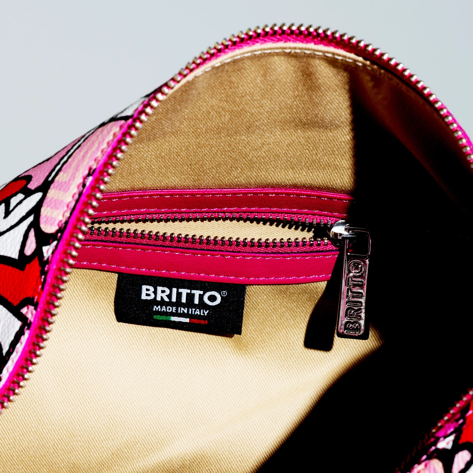 Alive Pink Britto Duffle Bag