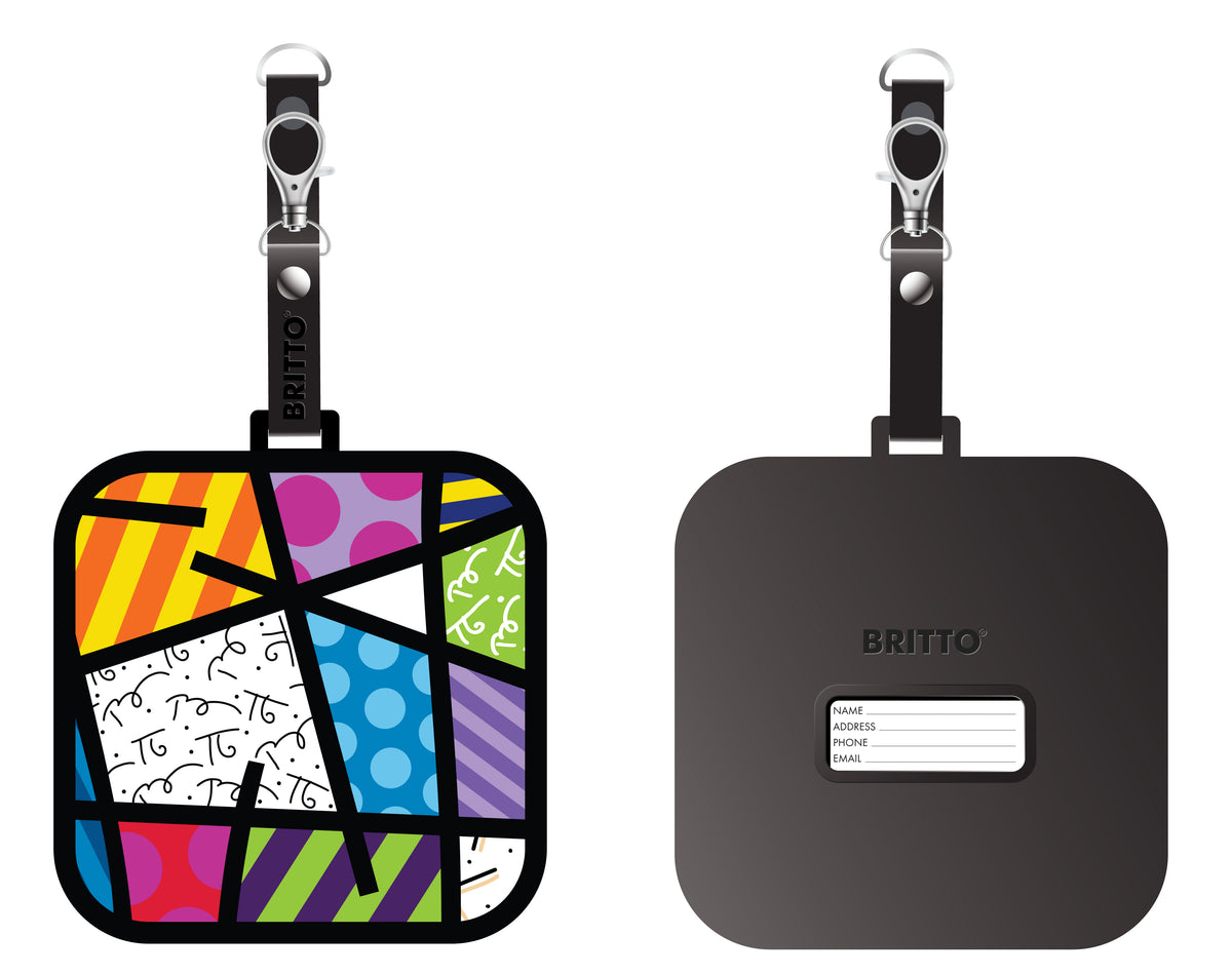Colorful Landscape Britto Luggage Tag - Shop Britto