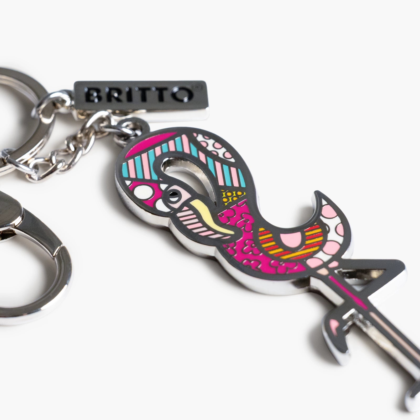 Flamingo Britto Keychain