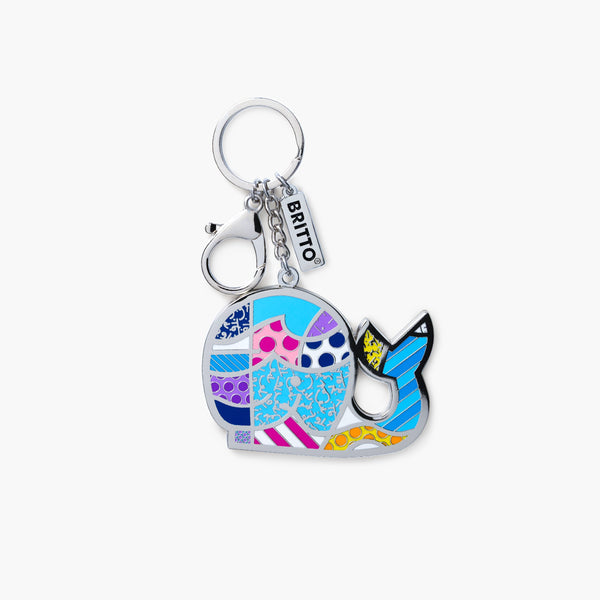 Whale Britto Keychain