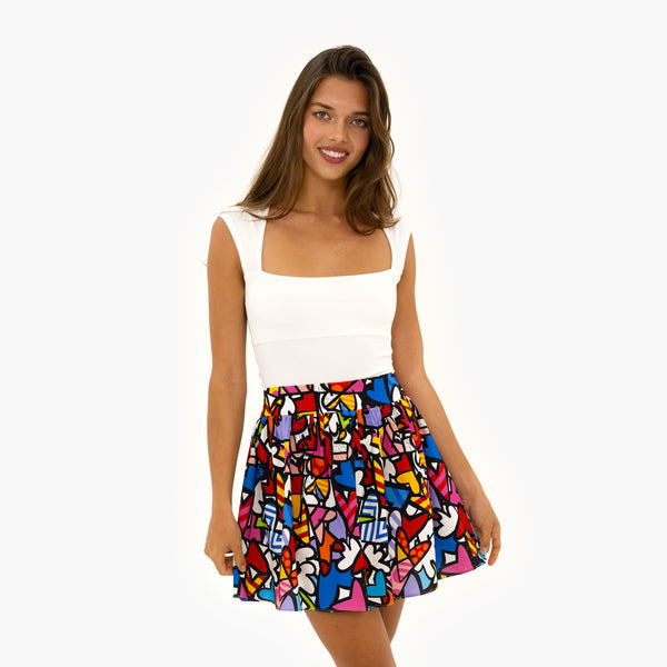 Alive Britto Pleated Skirt - Shop Britto