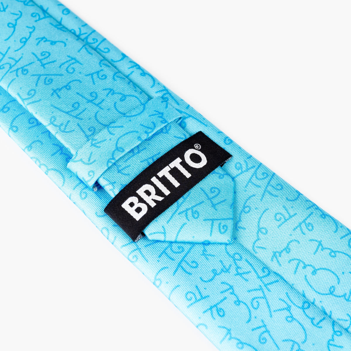 BTO's Blue Britto Neck Tie
