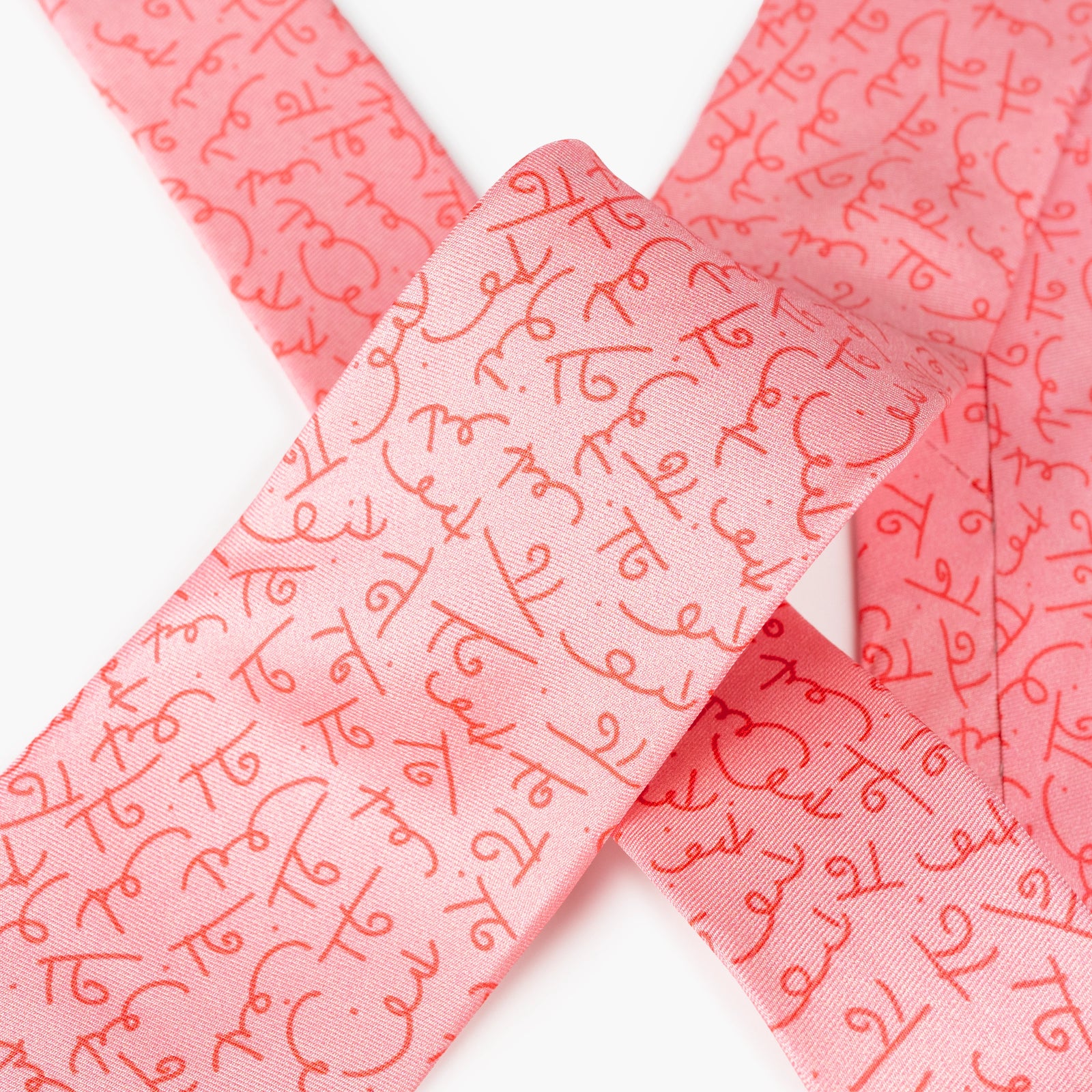 Pink BTOs Britto Tie