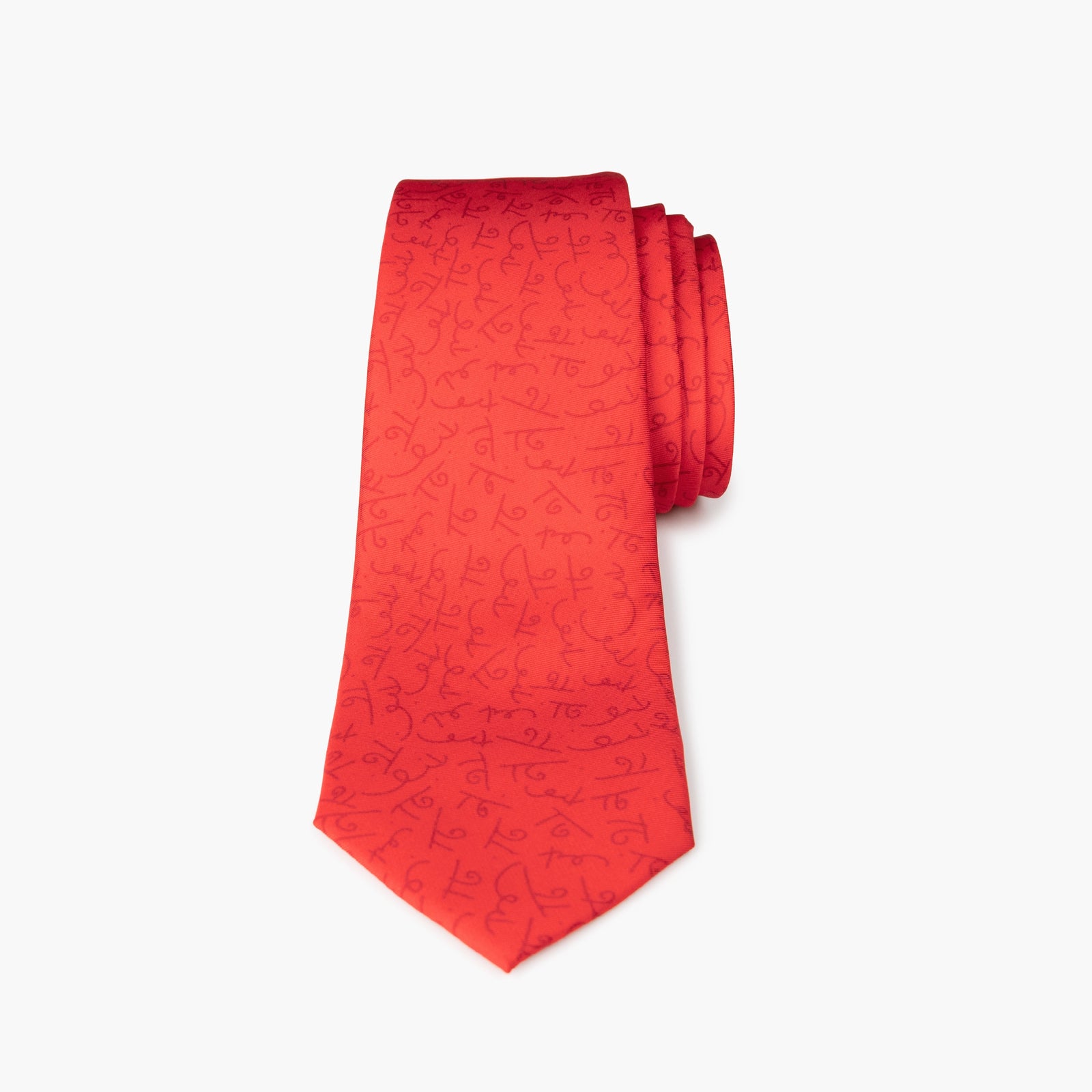 Red BTOs Britto Neck Tie