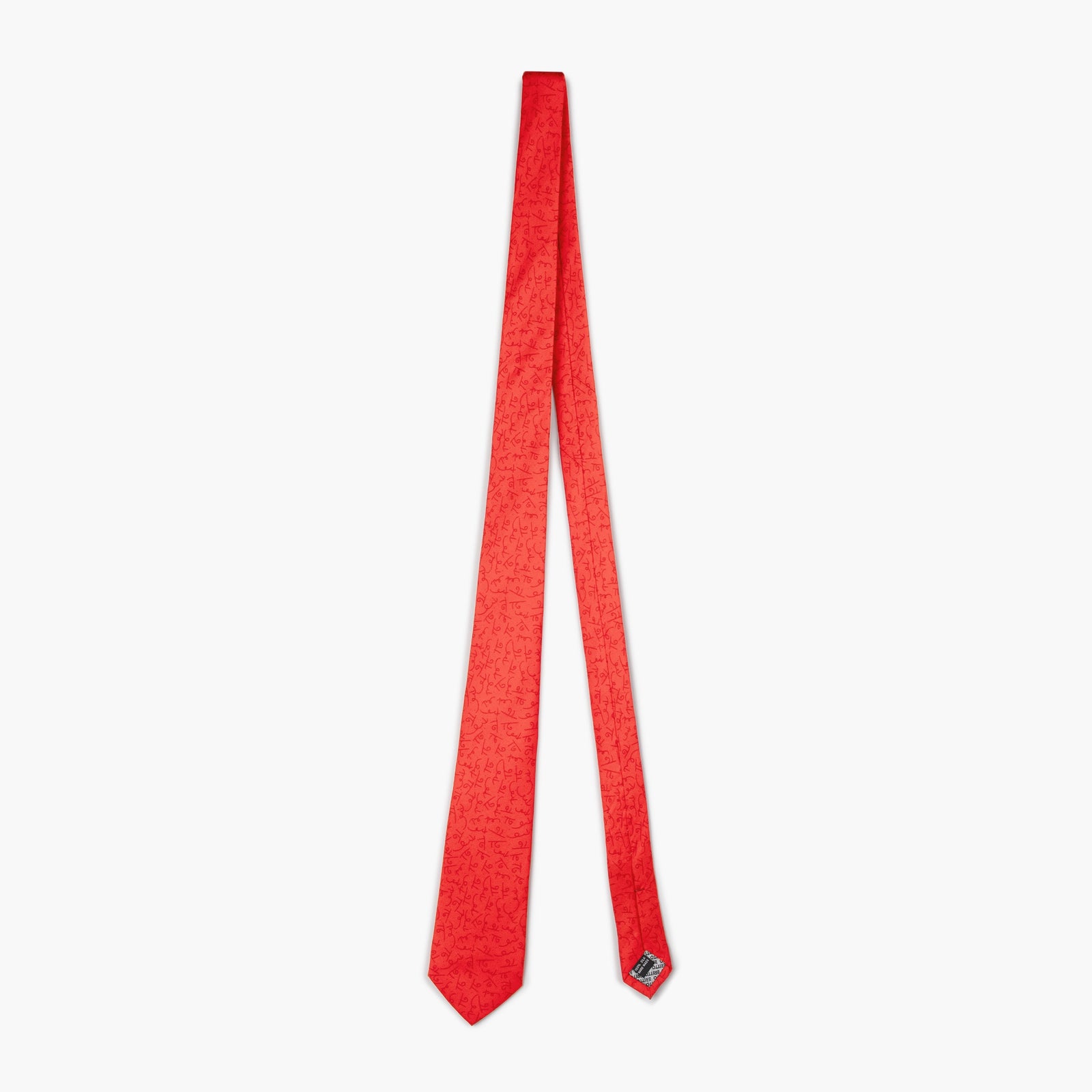 Red BTOs Britto Neck Tie