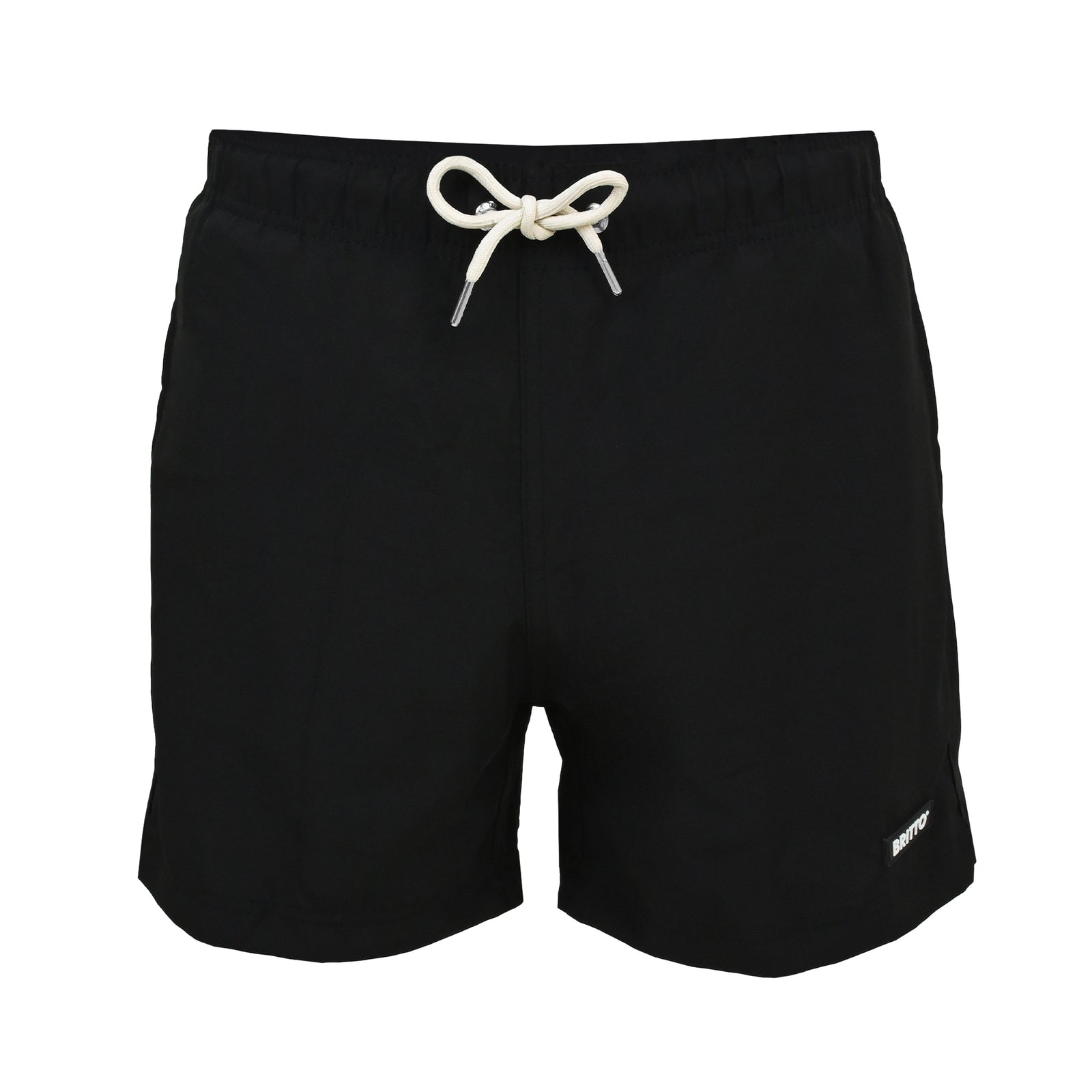 black britto shorts for men  artistic colorful design collectible