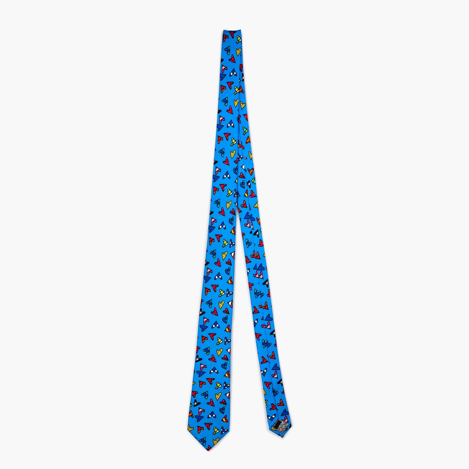 Hearts (Cyan) Britto Neck Tie